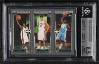 LeBron James, Carmelo Anthony, Darko Milicic [BGS 8.5 NM‑MT+]