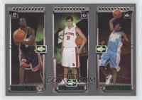 Dwyane Wade, Darko Milicic, Carmelo Anthony [EX to NM]