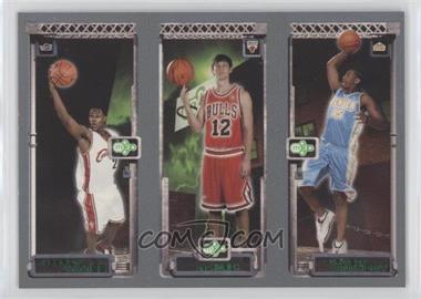 2003-04 Topps Rookie Matrix - [Base] #113-117-111 - Carmelo Anthony, Kirk Hinrich, LeBron James