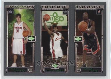 2003-04 Topps Rookie Matrix - [Base] #115-111-112 - Dwyane Wade, LeBron James, Darko Milicic