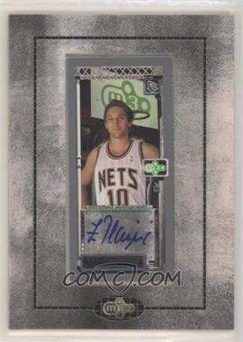 2003-04 Topps Rookie Matrix - Mini Framed Autographs #MA-ZP - Zoran Planinic