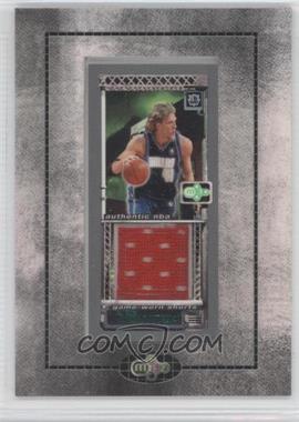 2003-04 Topps Rookie Matrix - Mini Framed Relics #MR-DN - Dirk Nowitzki