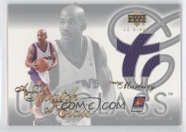 2003-04 UD Glass - A Swatch of Class #SC-SM - Stephon Marbury
