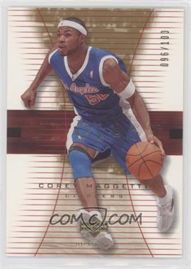 2003-04 UD Glass - [Base] - Gold #23 - Corey Maggette /100