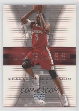 2003-04 UD Glass - [Base] #1 - Shareef Abdur-Rahim