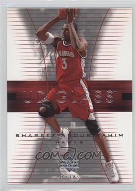 2003-04 UD Glass - [Base] #1 - Shareef Abdur-Rahim