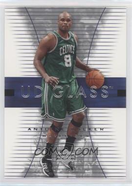 2003-04 UD Glass - [Base] #4 - Antoine Walker