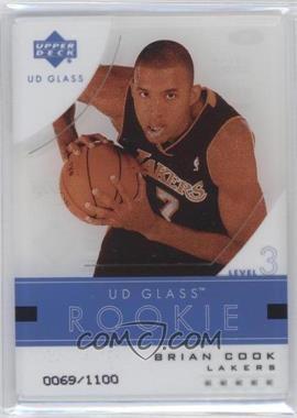 2003-04 UD Glass - [Base] #79 - Rookie - Brian Cook /1100