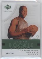 Rookie - David West #/750