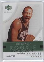 Rookie - Dahntay Jones #/750