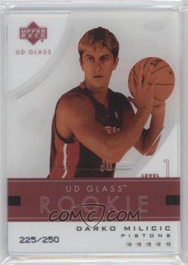 2003-04 UD Glass - [Base] #99 - Rookie - Darko Milicic /250