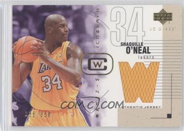 2003-04 UD Glass - Clearcut Winners #CW-SO - Shaquille O'Neal /350