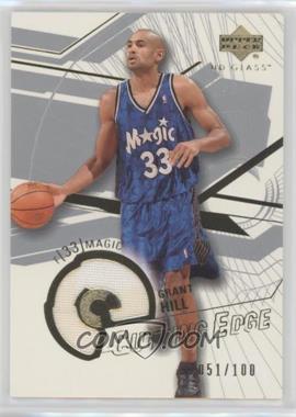 2003-04 UD Glass - Cutting Edge #CE-GH - Grant Hill /100