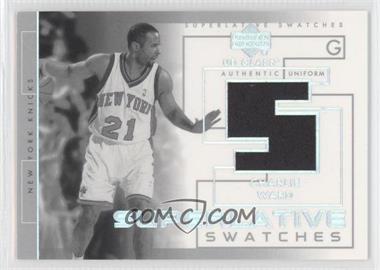 2003-04 UD Glass - Superlative Swatches #SS-CW - Charlie Ward