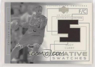 2003-04 UD Glass - Superlative Swatches #SS-EC - Eddy Curry