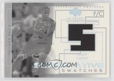 2003-04 UD Glass - Superlative Swatches #SS-EC - Eddy Curry
