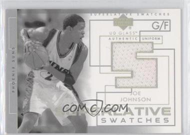 2003-04 UD Glass - Superlative Swatches #SS-JJ - Joe Johnson