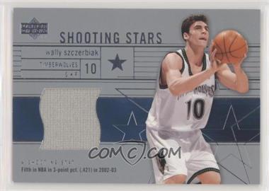 2003-04 Upper Deck - Shooting Stars #SS-WS - Wally Szczerbiak