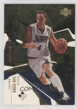 2003-04 Upper Deck Black Diamond - [Base] - Bronze #116 - Double Diamond - Keith Van Horn /100 [EX to NM]