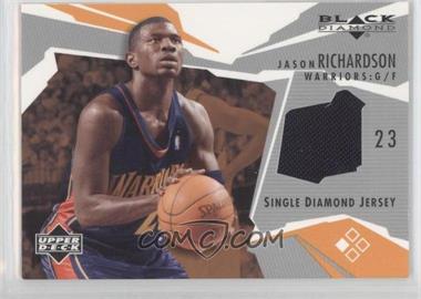 2003-04 Upper Deck Black Diamond - Diamond Jersey - Single #BD-JR - Jason Richardson