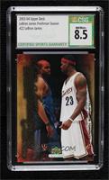 LeBron James, Vince Carter [CSG 8.5 NM/Mint+]