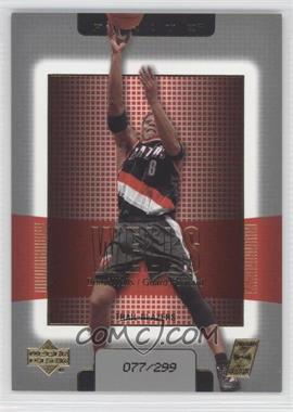 2003-04 Upper Deck Finite - [Base] - Gold #157 - Bonzi Wells /299