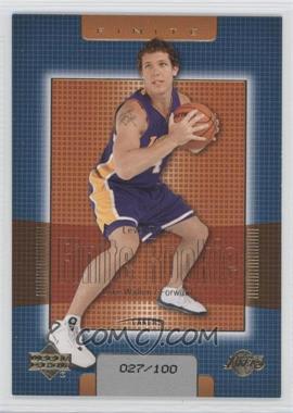 2003-04 Upper Deck Finite - [Base] - Gold #204 - Luke Walton /100