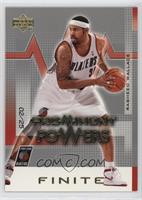 Prominent Powers - Rasheed Wallace #/25