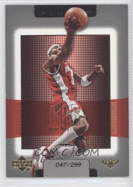 2003-04 Upper Deck Finite - [Base] - Gold #5 - Jason Terry /299