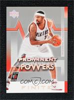 Prominent Powers - Rasheed Wallace #/1