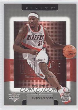 2003-04 Upper Deck Finite - [Base] #153 - Rasheed Wallace /2999