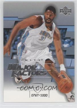 2003-04 Upper Deck Finite - [Base] #269 - Major Factors - Nenê /1000