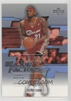 Major Factors - Darius Miles #/1,000