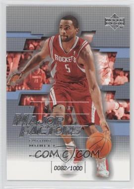 2003-04 Upper Deck Finite - [Base] #286 - Major Factors - Cuttino Mobley /1000