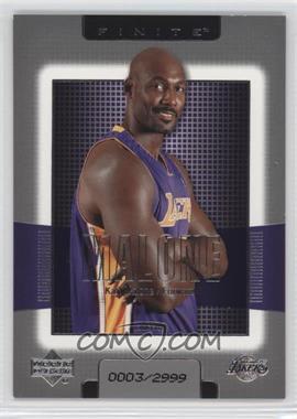 2003-04 Upper Deck Finite - [Base] #83 - Karl Malone /2999