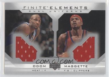 2003-04 Upper Deck Finite - Elements Dual Uniforms #FS10 - Corey Maggette, Lamar Odom