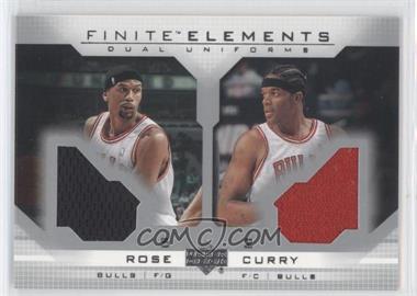 2003-04 Upper Deck Finite - Elements Dual Uniforms #FS11 - Jalen Rose, Eddy Curry