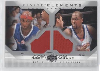 2003-04 Upper Deck Finite - Elements Dual Warm-Ups #FE21 - Lamar Odom, Elton Brand