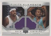 Jamal Mashburn, Baron Davis [EX to NM]