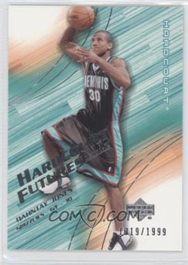 2003-04 Upper Deck Hardcourt - [Base] #104 - Hardcourt Futures - Dahntay Jones /1999