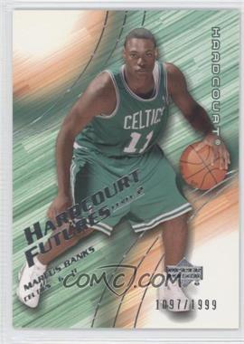 2003-04 Upper Deck Hardcourt - [Base] #97 - Hardcourt Futures - Marcus Banks /1999