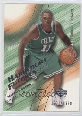 2003-04 Upper Deck Hardcourt - [Base] #97 - Hardcourt Futures - Marcus Banks /1999