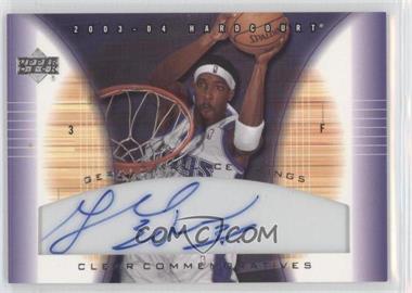 2003-04 Upper Deck Hardcourt - Clear Commemoratives #GW-A - Gerald Wallace