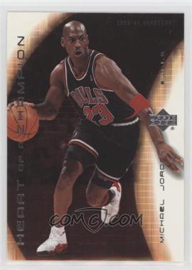 2003-04 Upper Deck Hardcourt - Heart of a Champion #MJ8 - Silver - Michael Jordan