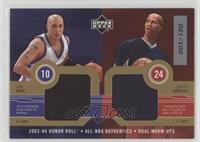 Mike Bibby, Richard Jefferson #/100