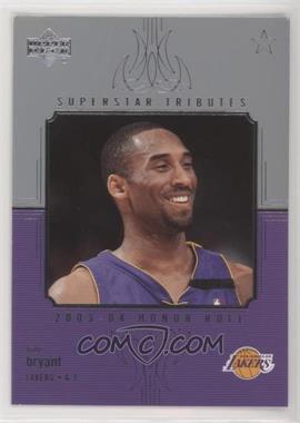 2003-04 Upper Deck Honor Roll - Superstar Tributes #ST4 - Kobe Bryant