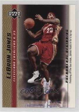 2003-04 Upper Deck Lebron James Phenomenal Beginning - Box Set [Base] - Gold #7 - LeBron James