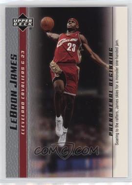 2003-04 Upper Deck Lebron James Phenomenal Beginning - Box Set [Base] #5 - LeBron James