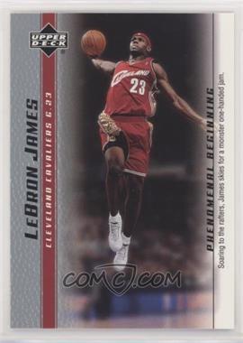 2003-04 Upper Deck Lebron James Phenomenal Beginning - Box Set [Base] #5 - LeBron James