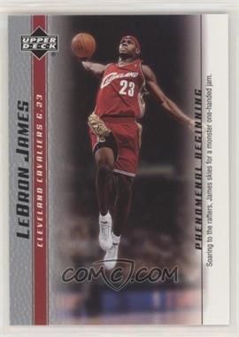 2003-04 Upper Deck Lebron James Phenomenal Beginning - Box Set [Base] #5 - LeBron James